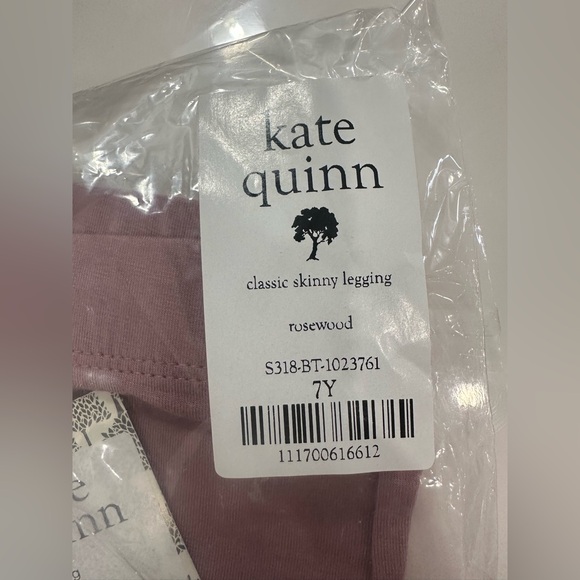 NWT! Kate Quinn CLASSIC SKINNY LEGGING | ROSEWOOD | LENZING MODAL - SIZE 7 - Picture 4 of 4